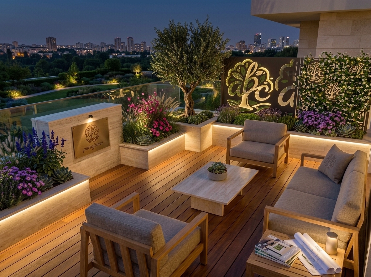 terraza noche