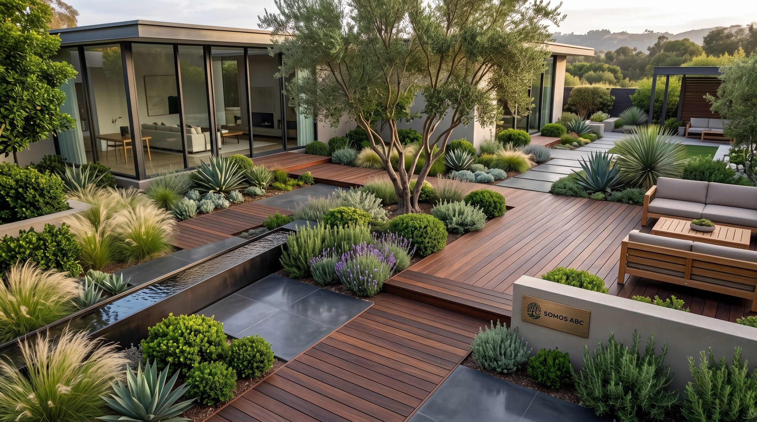 jardin moderno